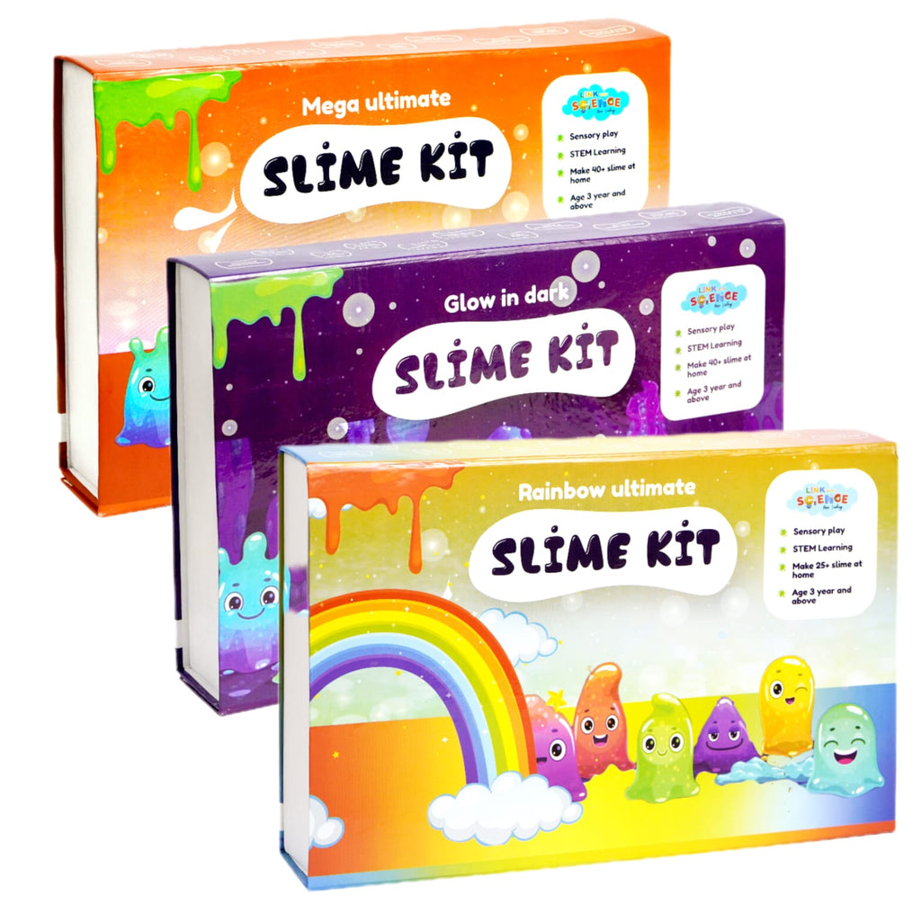 Ultimate 5 in 1 Slime Maker Kit, Make 5 Slimes