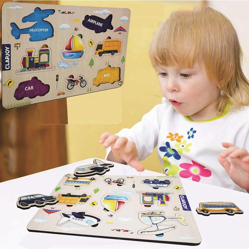 Jogenii|Clapjoy-Wooden-Learning-Educational-Board-for-Kids,-Puzzle