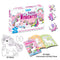 Magical Unicorn Jigsaw Puzzle for Kids – 96 Pcs | With Colouring & Activity Book and 3D Model : | Kid Book