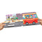 A Birthday on the Bus - A Shaped Board book with Wheels : Children Picture Book By Dreamland