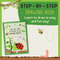 PepPlay Step by Step Drawing Book - Incredible Insects