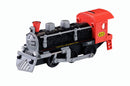 Super Locomotive Train Maintenance Free Pull Back Toy for Kids Above 5 Years + Strong ABS Plastic | No Battery & Remote | (Colours May Vary)