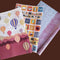 eVincE Assorted Gift Wrapping Paper | Book, Leafy graphics & Hot Air Balloon, 3 Designs with facts | 70 x 50 cms - 15 sheets