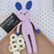 Stuff Baby Doll Crochet Soft Toys - Purple