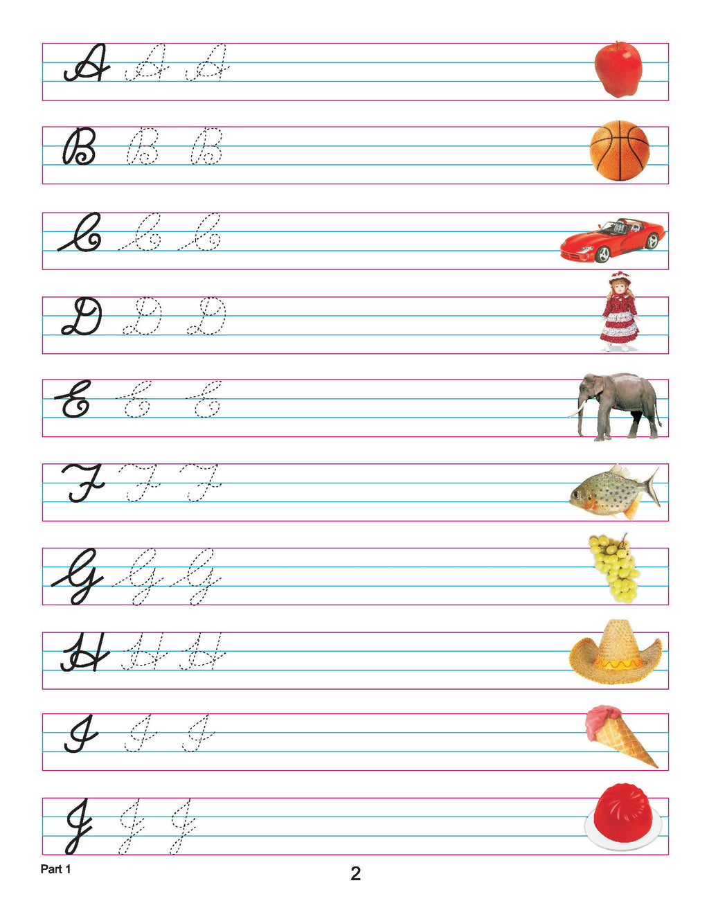 Pre-Cursive Handwriting & Alphabet Handwriting Practice Book 1 | Age 3-5