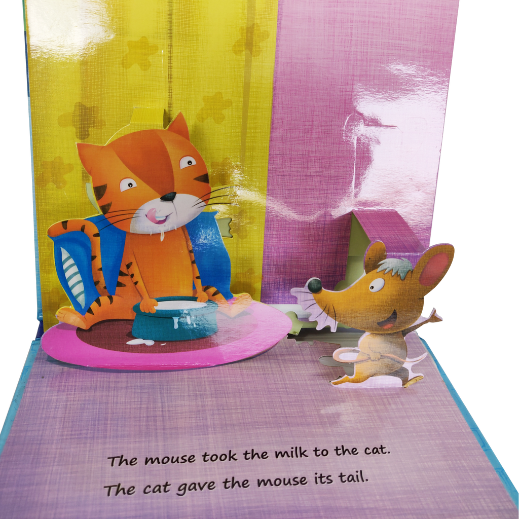 JoGenii The Cat and the Mouse Pop up Vishv Books