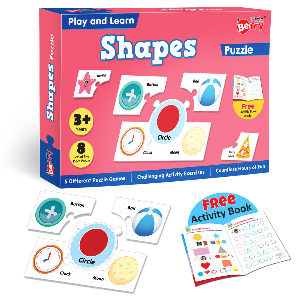 Learning Resources Holiday Preschool Puzzle Pack – Self-Correcting Christmas Puzzles For Kids Ages 3+