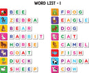 Magnetic Learn to Spell : Animals with 32 Picture Magnets, 72 Letter Magnets, Magnetic Board and Spelling Guide