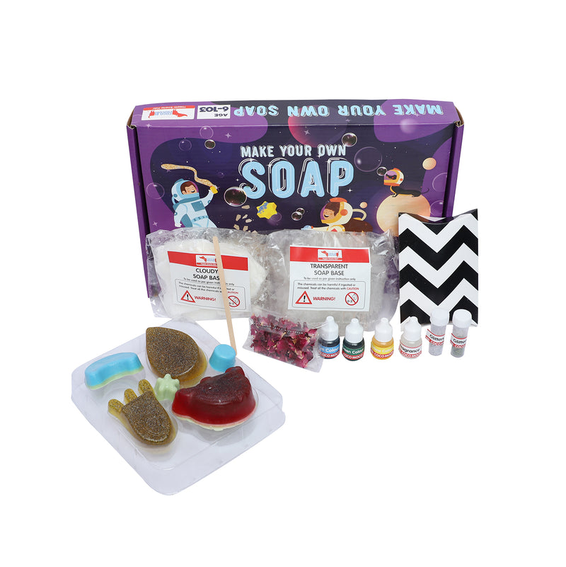 Solar System Space Theme Soap Making Kit | Science Experiment Kit