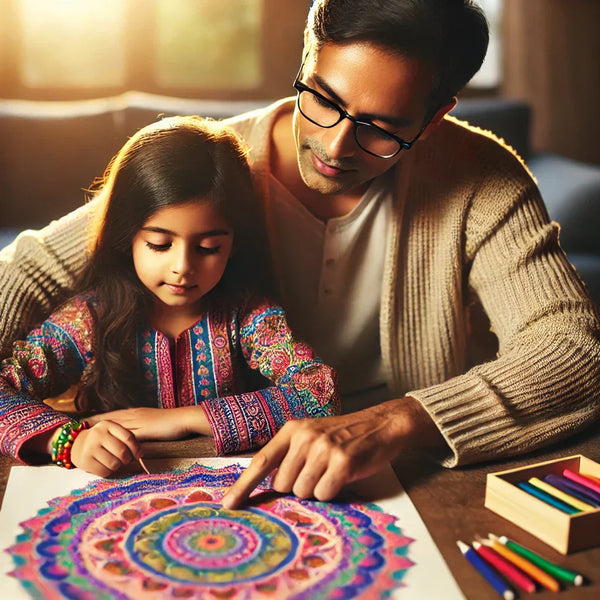 Discovering Creativity and Calm: The Benefits of Mandala Art for Parents