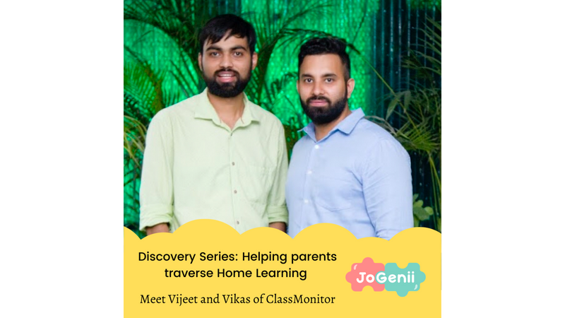 Indian Entrepreneur Discovery Series - Home Learning with ClassMonitor