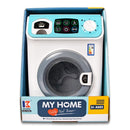 Present Mini Washing Machine Toy Kid Pretend Play Toy with Light & Realistic Sound for Kids Birthday Gift Role Play Toy Different Sound & Music Color