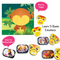 Chalk and Chuckles Monkey Expressions Preschool Feelings Magnetic Puzzle