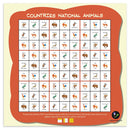 Countries Sudoku Combo (Level: Easy to Medium)