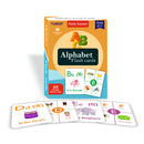 Clapjoy Alphabet flash card for kids of age 2 years and Above