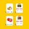 Clapjoy Vegetables flash card for kids of age 2 years and Above