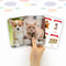 Clapjoy Animals flash card for kids of age 2 years and Above