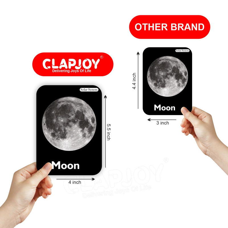 Clapjoy Seasons flash card for kids of age 2 years and Above