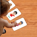 Clapjoy Action flash card for kids of age 2 years and Above