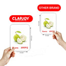 Clapjoy Fruits  flash card for kids of age 2 years and Above