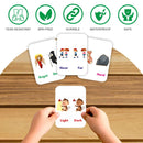 Clapjoy Opposite Words flash card for kids of age 2 years and Above