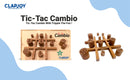 Clapjoy Tic Tac Cambio Game for Adults and Kids of Age 5 years and above