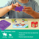 Happy Habits-7 in 1 Jigsaw Puzzle and Activity Set for Kids Age 3 and Up