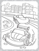 My Ultimate Vehicles Colouring Fun Book with Free Crayons