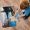 Mini Leaves Moraine Lake 108 Pieces Wooden Puzzle for Adults with Wooden Box