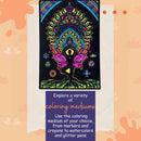 PEPPLAY VELVET COLOURING POSTERS - YOGA