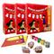 CocoMoco Kids return gifts combo pack for kids birthday – set of 3 pieces of block printing diy kit colouring set for kids with wooden stamps for ages 3-5 years, 6-8 years