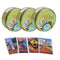 CocoMoco Kids Return Gift Combo for Kids Birthday Party - Set of 3 Pieces of Country Trump Cards Game Geography Toy, STEM Educational Toy for Ages 5-8, 9-14 Year Old Boys and Girls