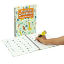 CocoMoco Erasable Doodle Drawing Book Set - Chalk board - Includes sketch pens - Animals / Jungle Theme