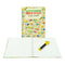 CocoMoco Erasable Doodle Drawing Book Set - Chalk board - Includes sketch pens - Construction Theme