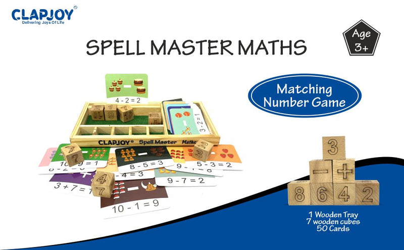 Clapjoy Maths Master for kids of age 2 years and Above