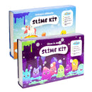 Link With Science 83 Pieces Ultimate Slime Making Kit ( Unicorn and Glow-in-Dark Slime Kit - Make 40+ Slime) - Combo pack of 2