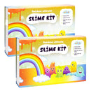 Link With Science 78 Pieces Ultimate Slime Making Kit ( Rainbow Slime Kit- Make 45+ Slime)- Combo pack of 2