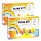 Link With Science 78 Pieces Ultimate Slime Making Kit ( Rainbow Slime Kit- Make 45+ Slime)- Combo pack of 2