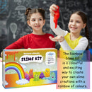 Link With Science 126 Pieces Ultimate Slime Making Kit (Fluffy and Crunchy, Rainbow, and Mega Ultimate Slime Kit- Make 75+ Slime) DIY Slime Factory Kids Toys for Boys/Girls - Combo pack of 3