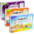 Link With Science 134 Pieces Ultimate Slime Making Kit (Unicorn, Mega Ultimate, And Glow in dark Slime Kit - Make 75+ Slime) DIY Slime Factory Kids Toys for Boys/Girls Slime Gel, Best Birthday Return Gift Ideas - Combo pack of 3