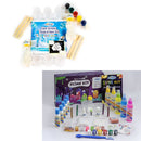 Link With Science 72 Pieces Ultimate Combo of Snow and Slime Kit (Glow in dark Slime Kit and Glow in Dark Magical Snow Kit)Pack of 2