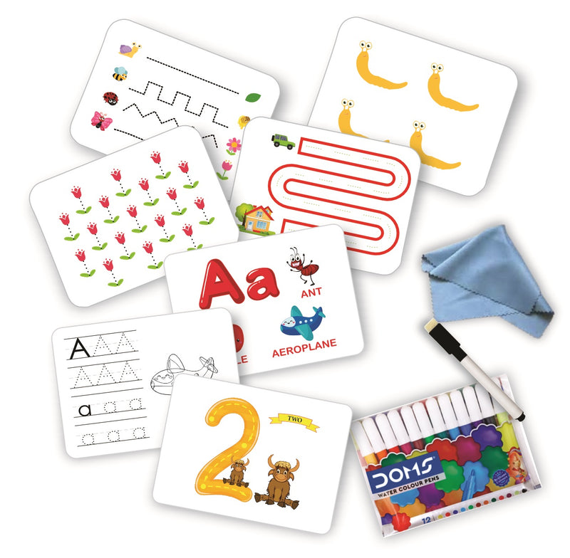 Clapjoy Pre School Activity Flash Cards Kit