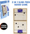 Clapjoy Board Games for Kids Ages 5+ Years (Slingo & Shut the box)
