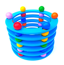 BALL STACKING TOWERS (BIG) CIRCLE