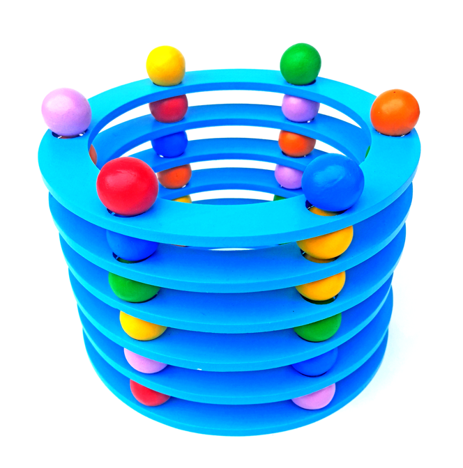 JoGenii |BALL STACKING TOWERS (BIG) CIRCLE| Woods For Dudes