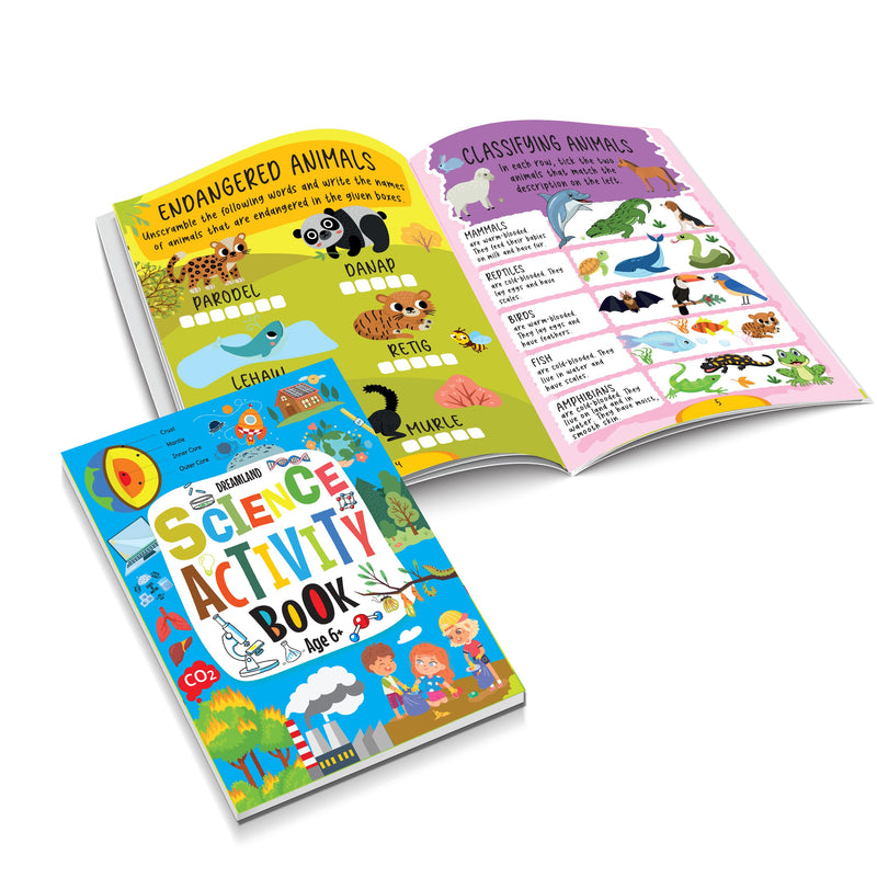 Science Activity Book Age 6+