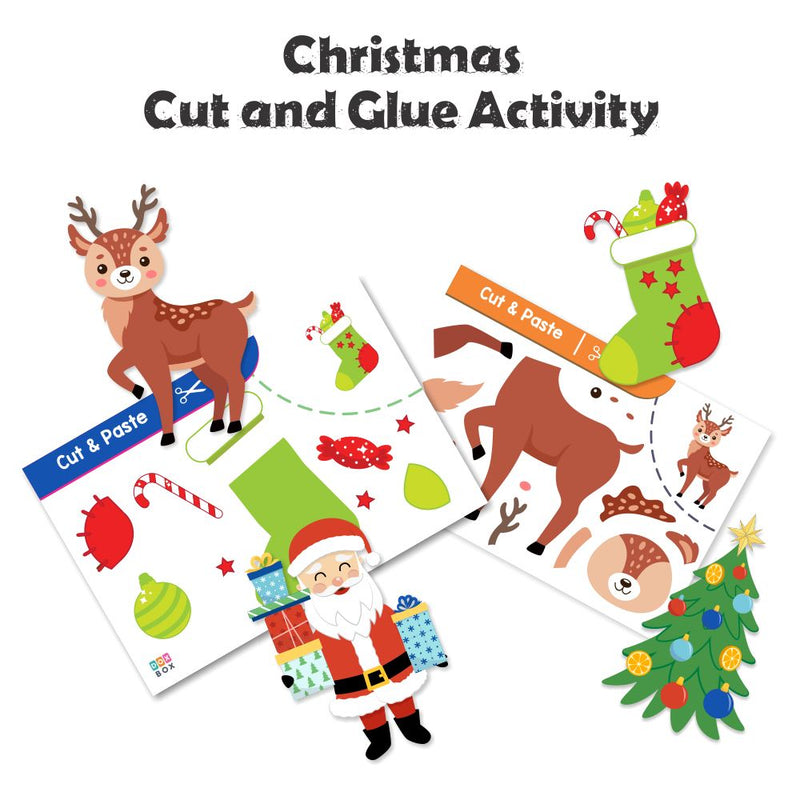 Cut & Glue  Ac - Christmas