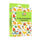 Fruits and Vegetables Flashcards- Pack of 24
