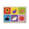 Mini Leaves 2 Piece Puzzle Colours Mix and Match Jigsaw Puzzle - Set of 6