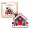 Playqid DIY Christmas Gingerbread House Layered Paper Craft DIY art craft activity for kids